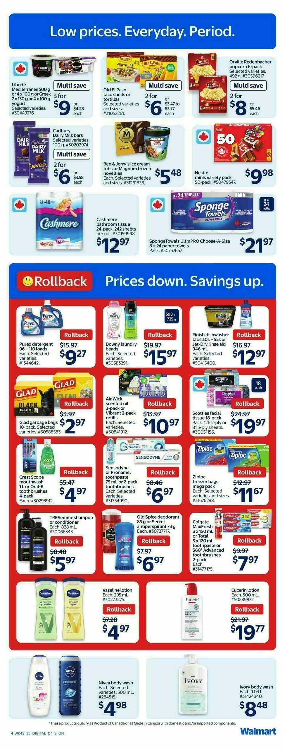Walmart Flyer from December 25