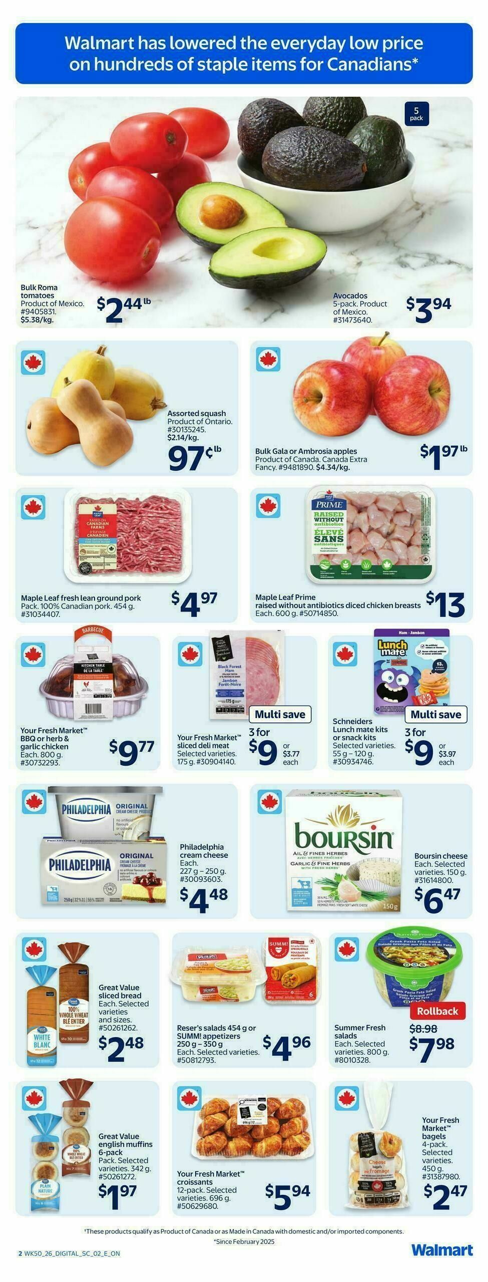 Walmart Flyer from January 8