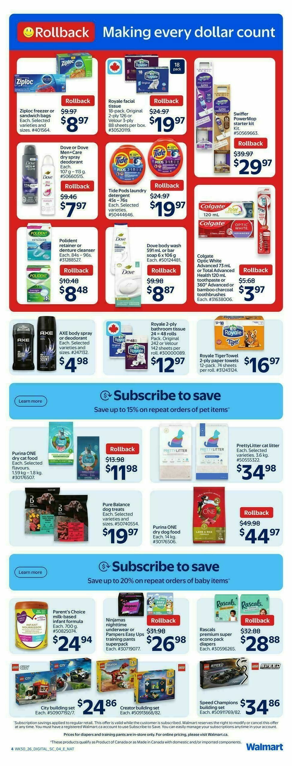 Walmart Flyer from January 8