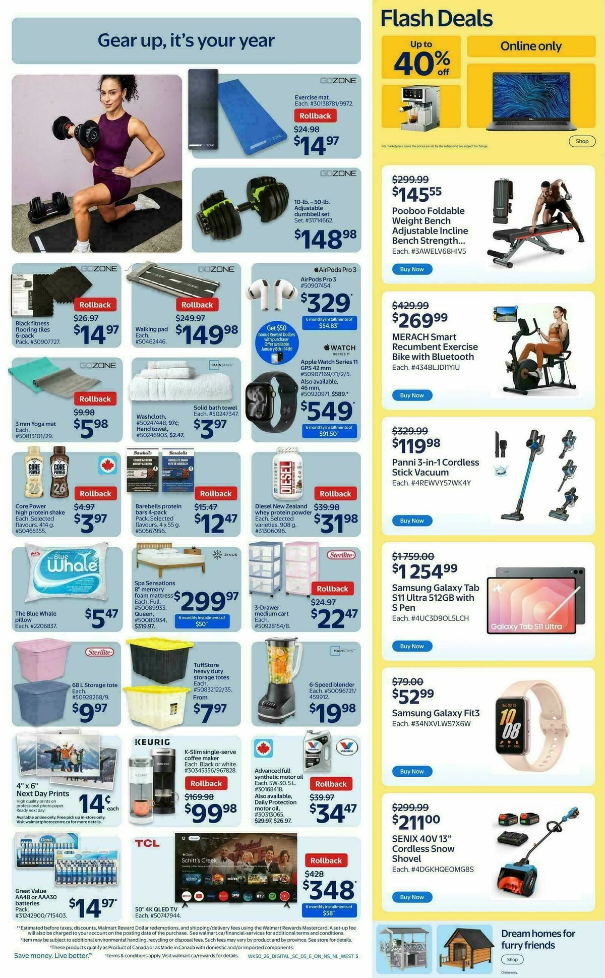 Walmart Flyer from January 8