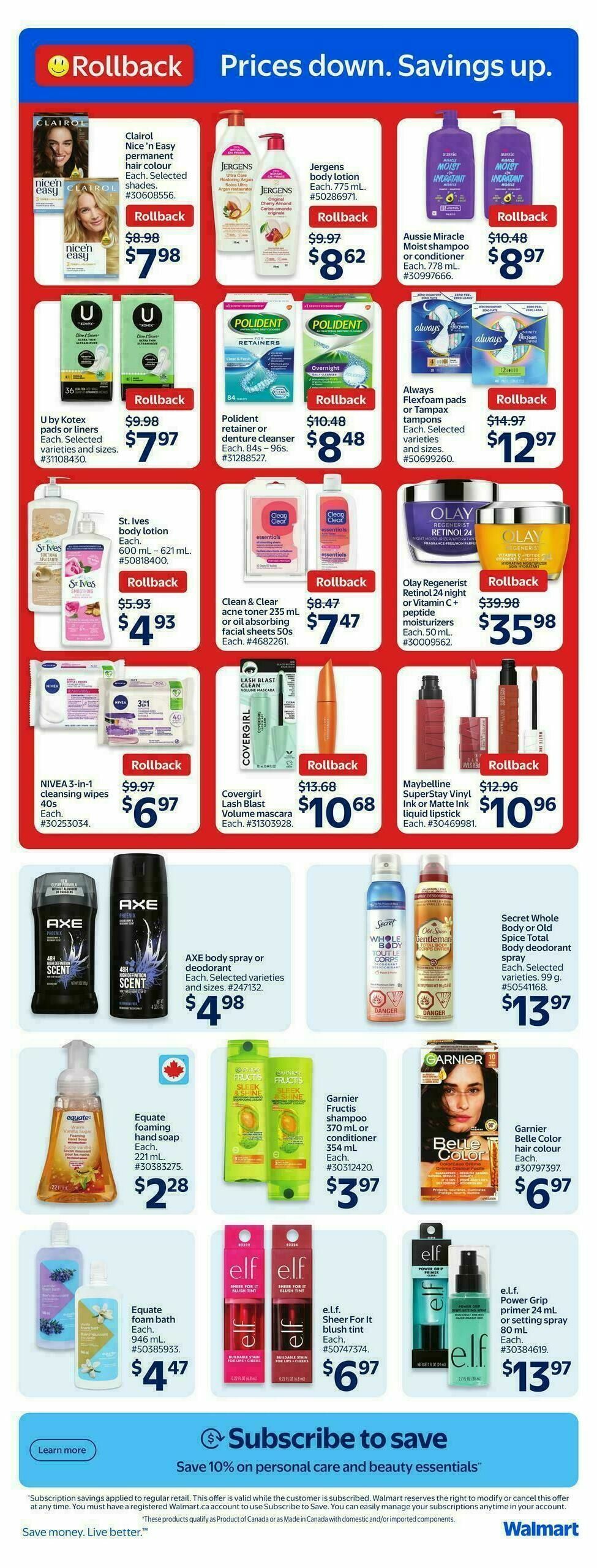 Walmart Flyer from January 15