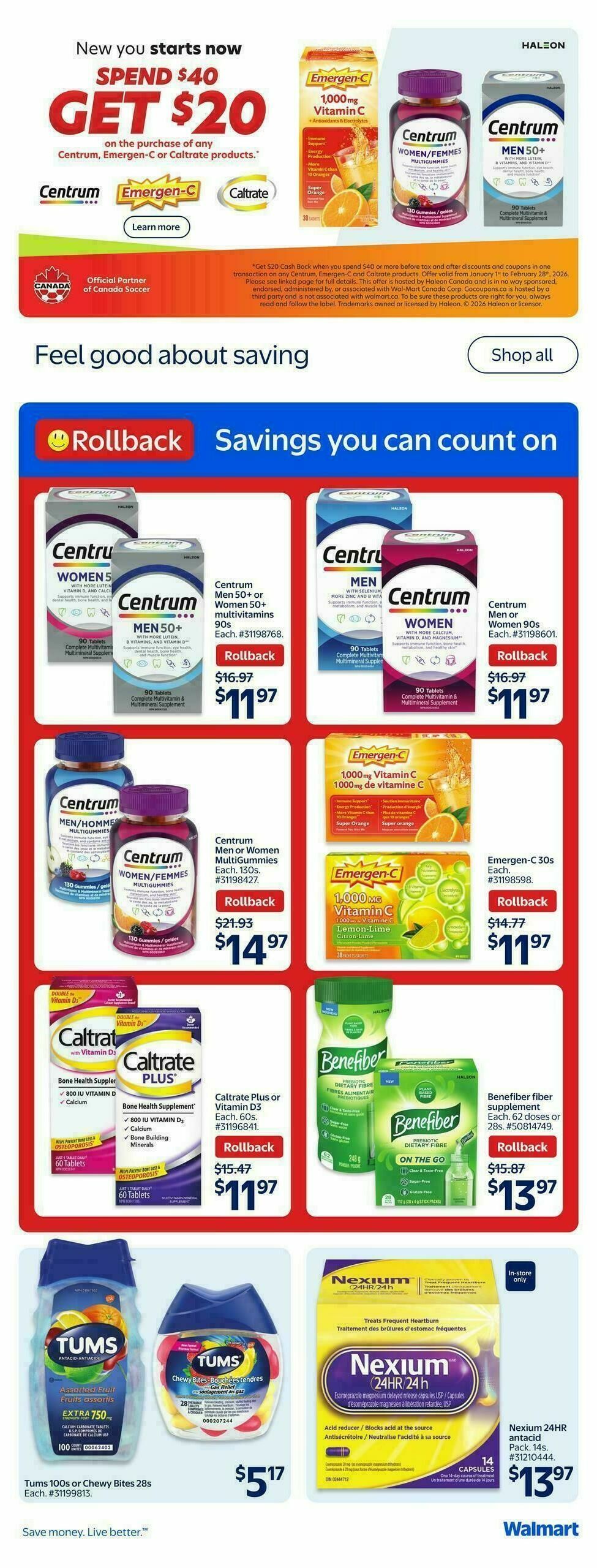 Walmart Flyer from January 15