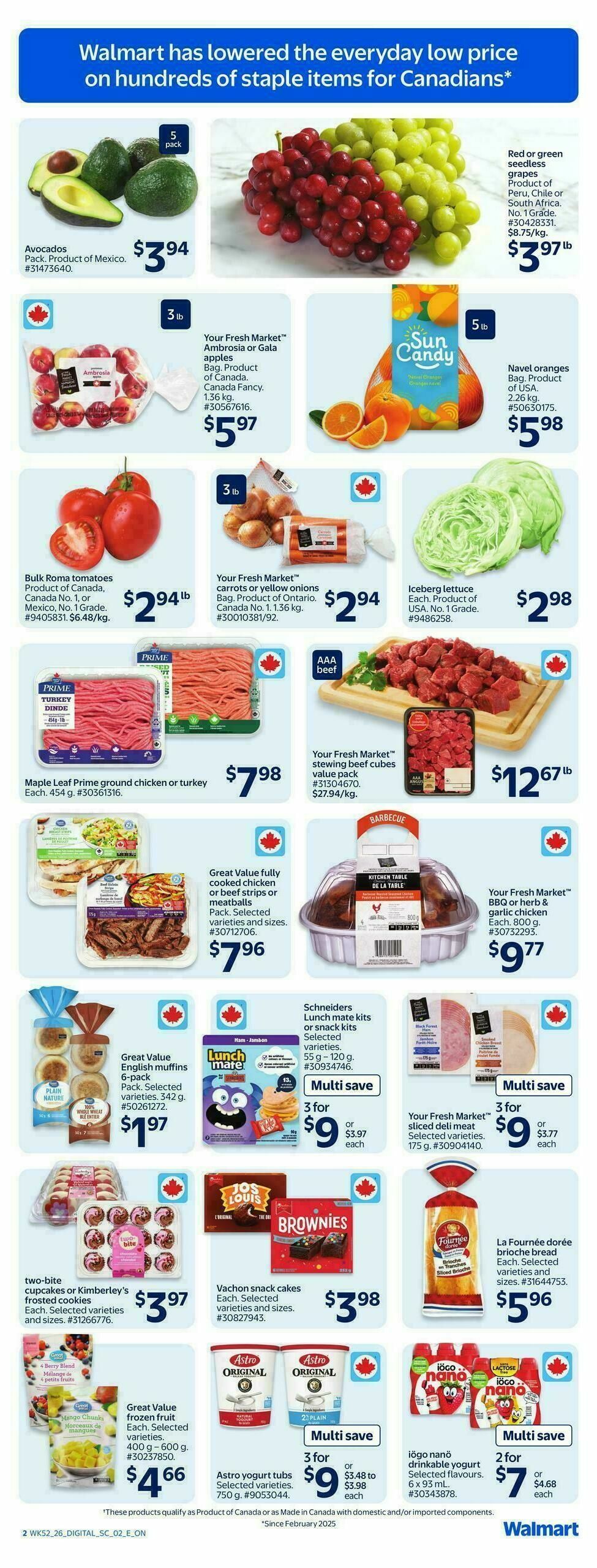 Walmart Flyer from January 22