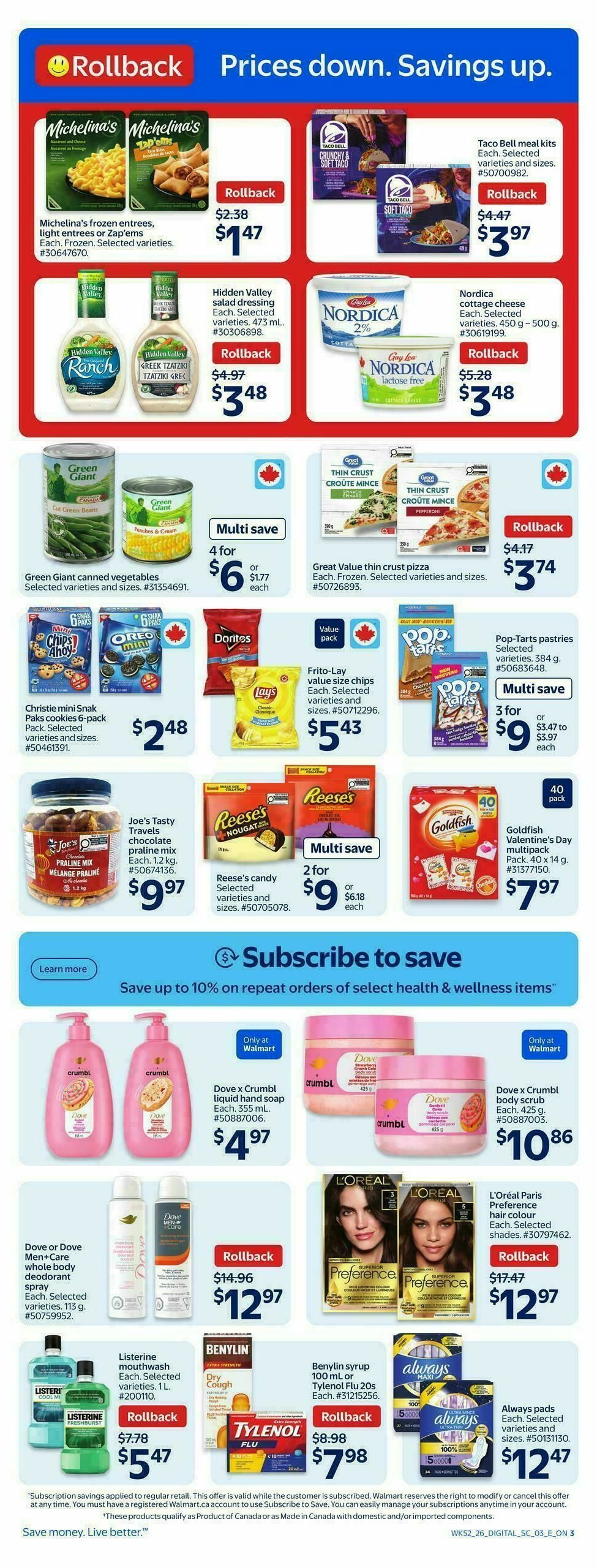 Walmart Flyer from January 22