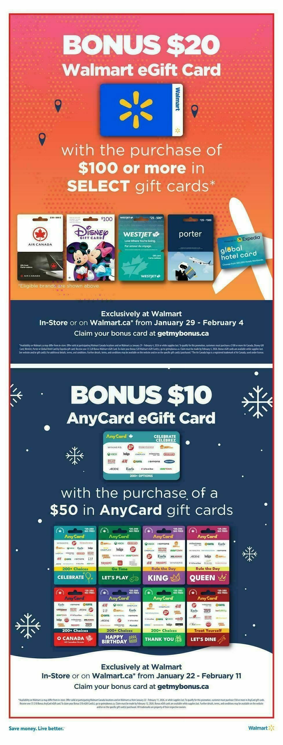 Walmart Flyer from January 29