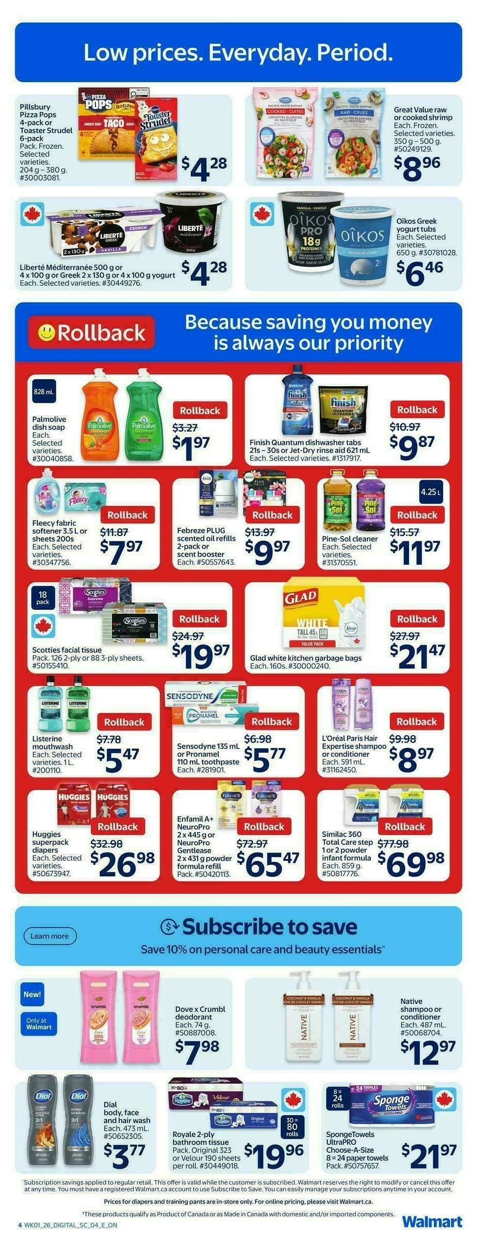 Walmart Flyer from January 29