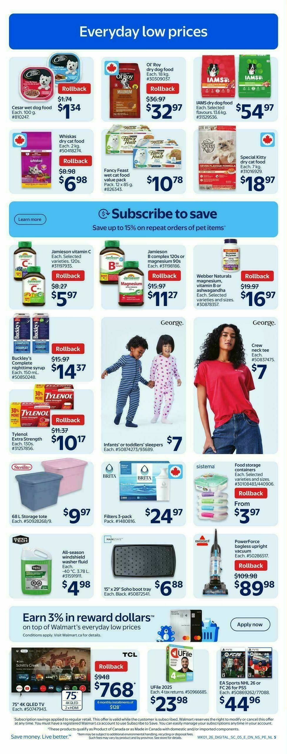 Walmart Flyer from January 29