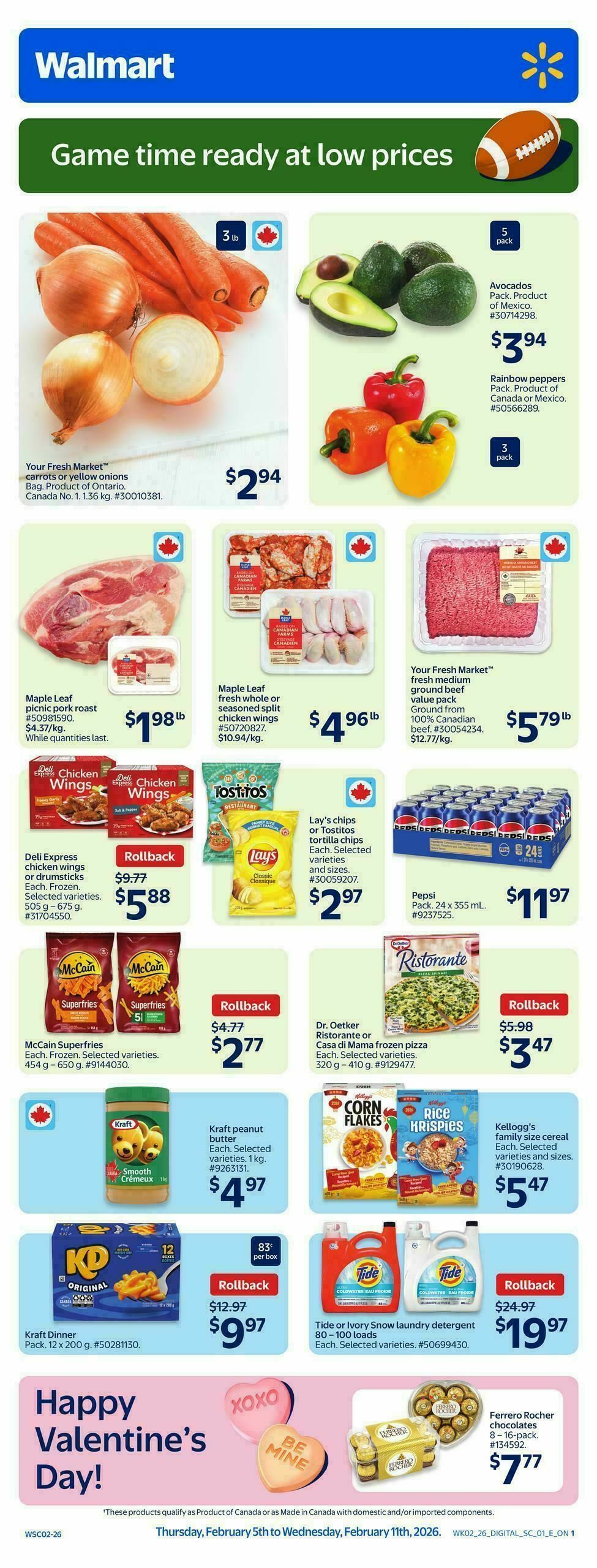 Walmart Flyer from February 5