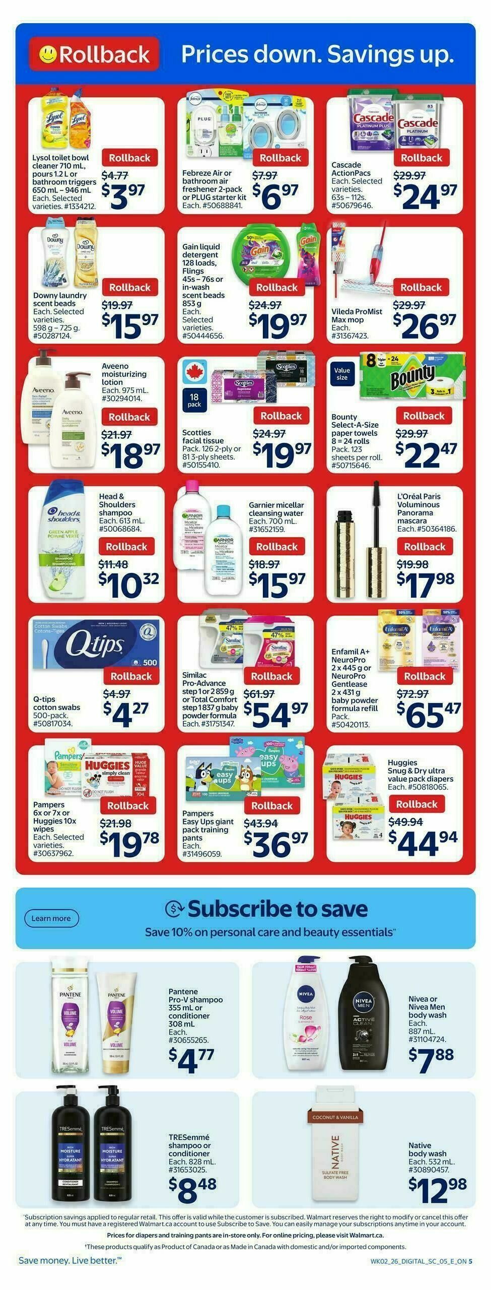 Walmart Flyer from February 5