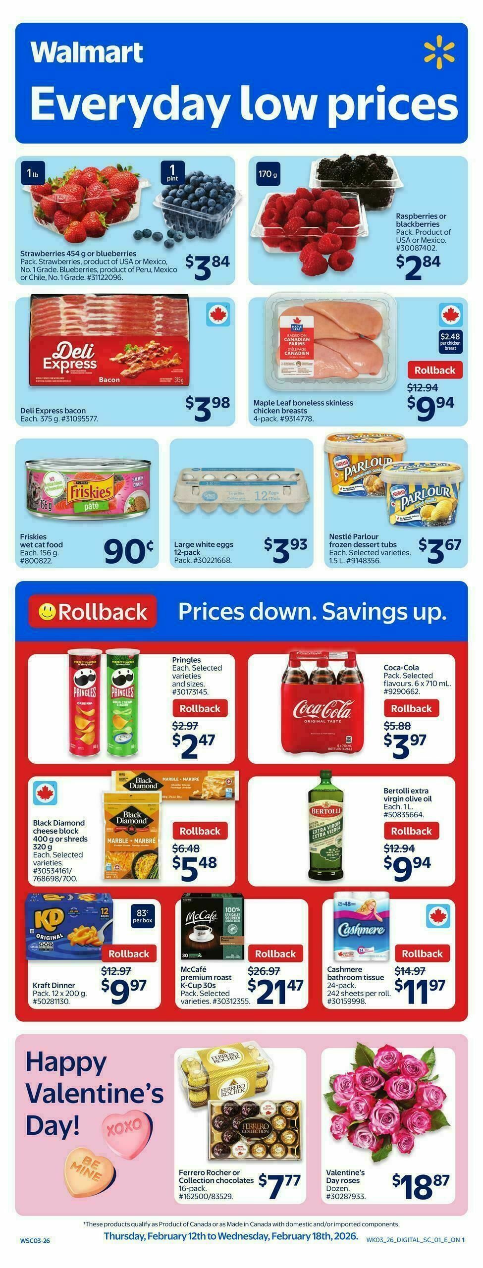 Walmart Flyer from February 12