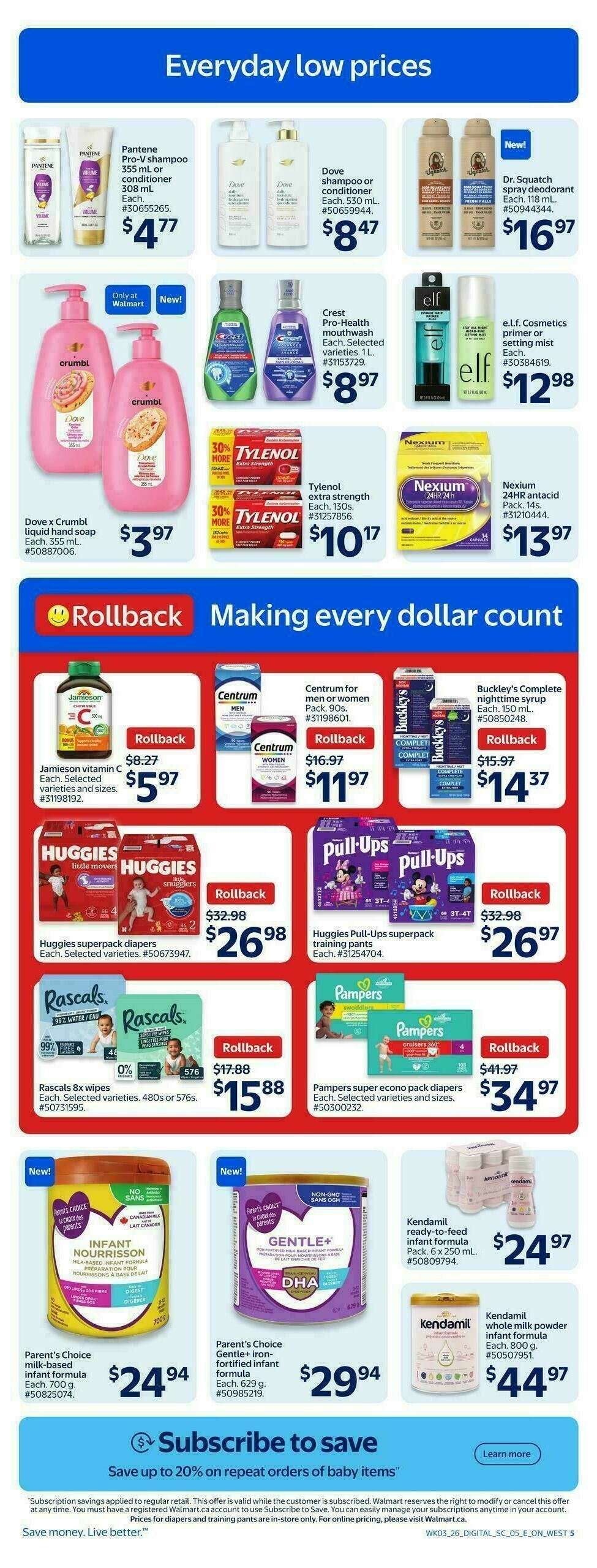 Walmart Flyer from February 12