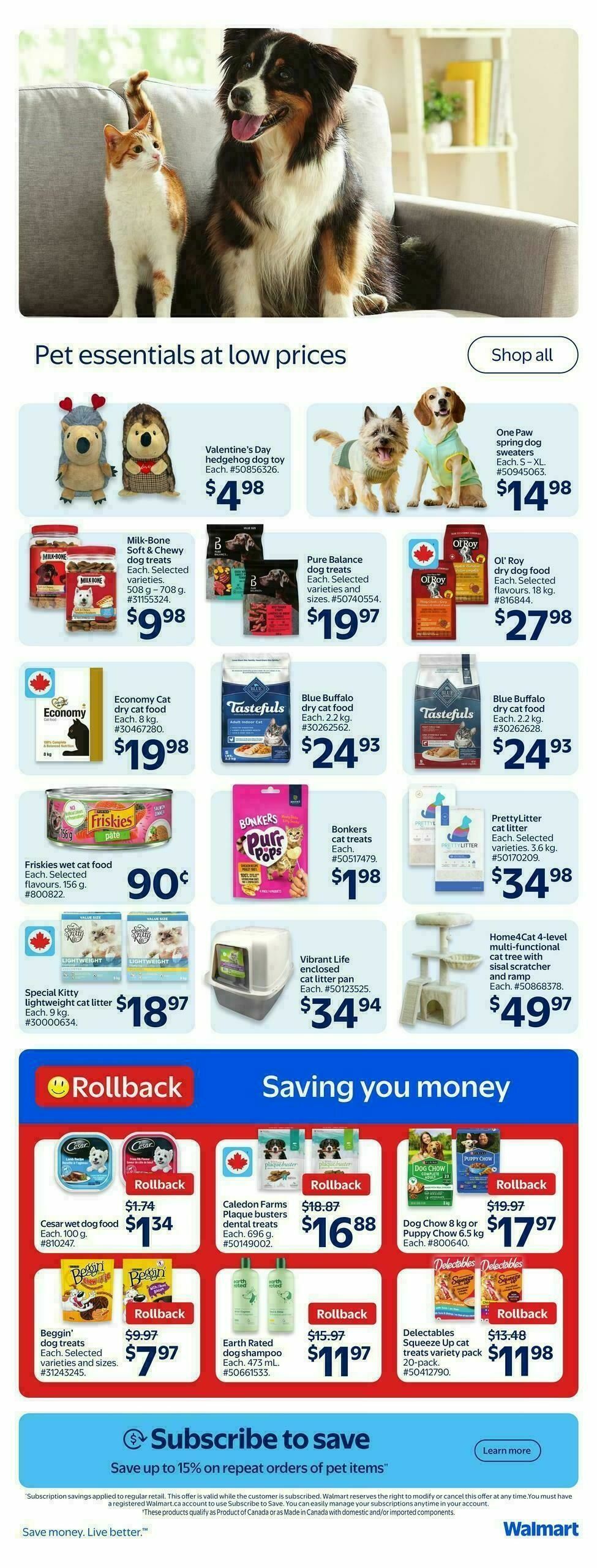 Walmart Flyer from February 12