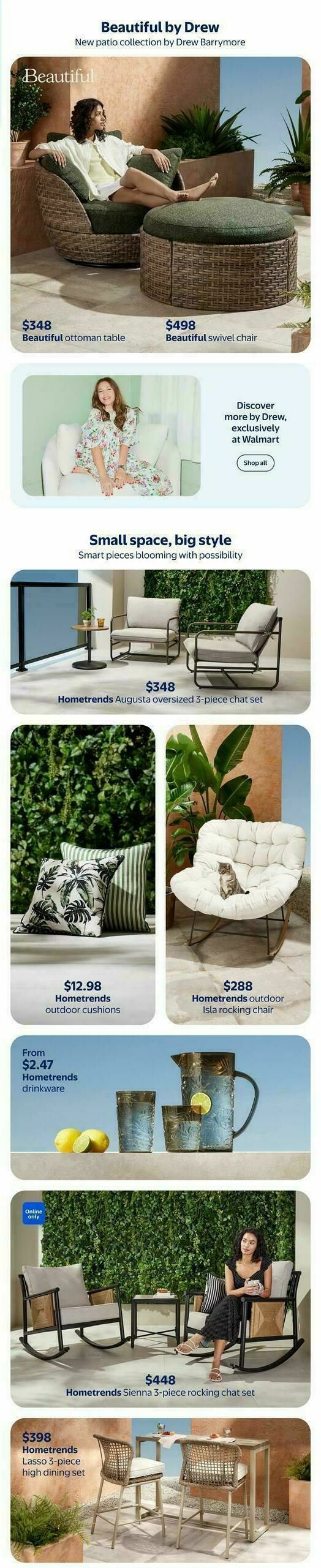 Walmart Fresh Outdoor Living Flyer from February 26