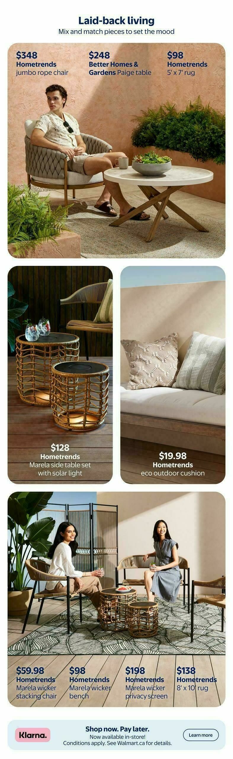 Walmart Fresh Outdoor Living Flyer from February 26