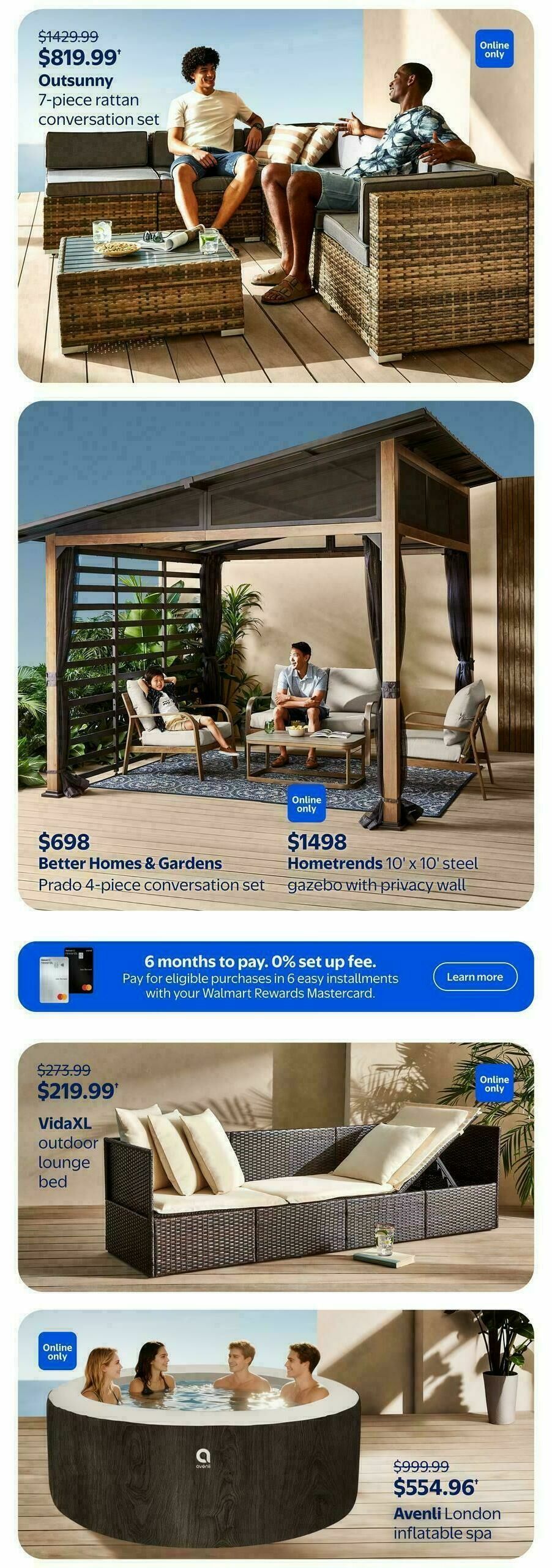 Walmart Fresh Outdoor Living Flyer from February 26