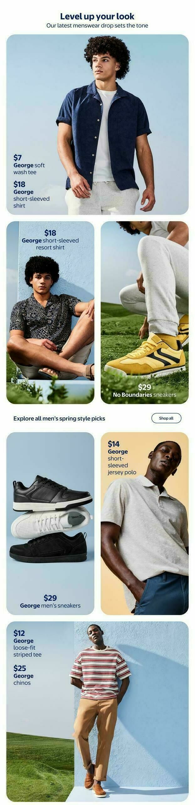 Walmart Spring Fashion Finds Flyer from March 5