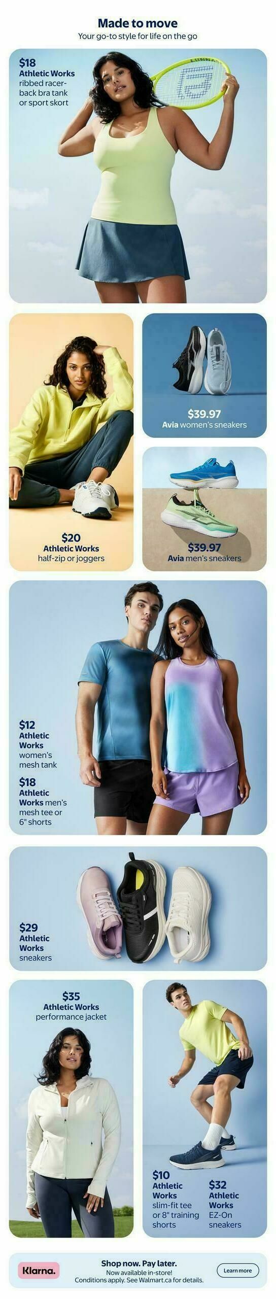 Walmart Spring Fashion Finds Flyer from March 5