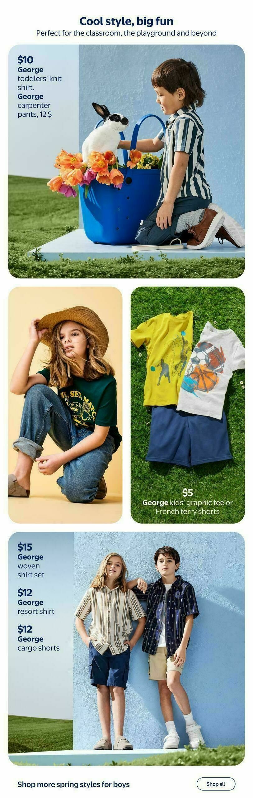 Walmart Spring Fashion Finds Flyer from March 5