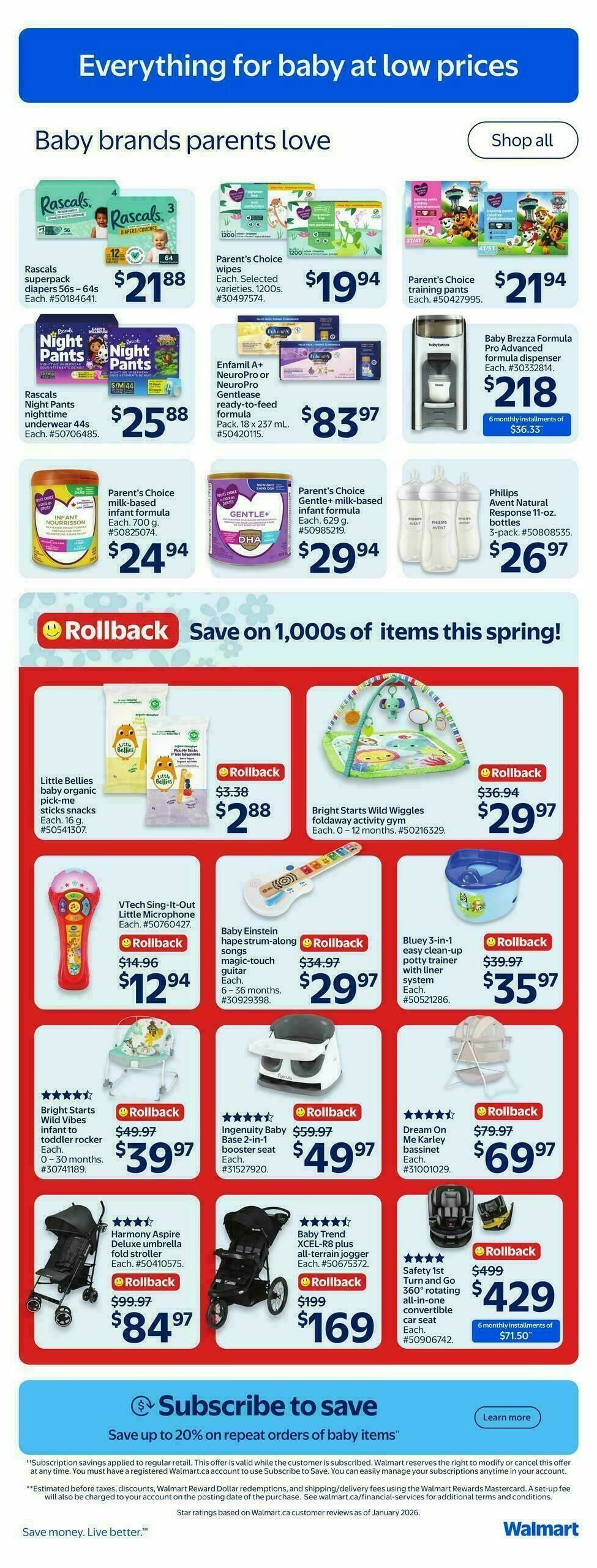 Walmart Flyer from March 12