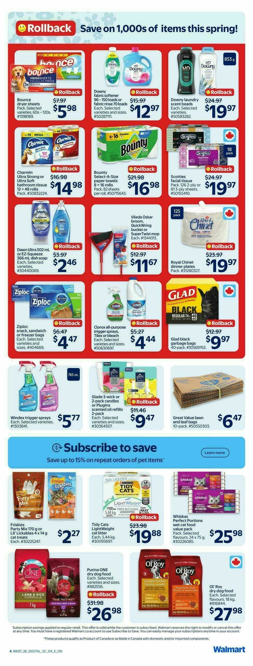 Walmart Flyer from March 12