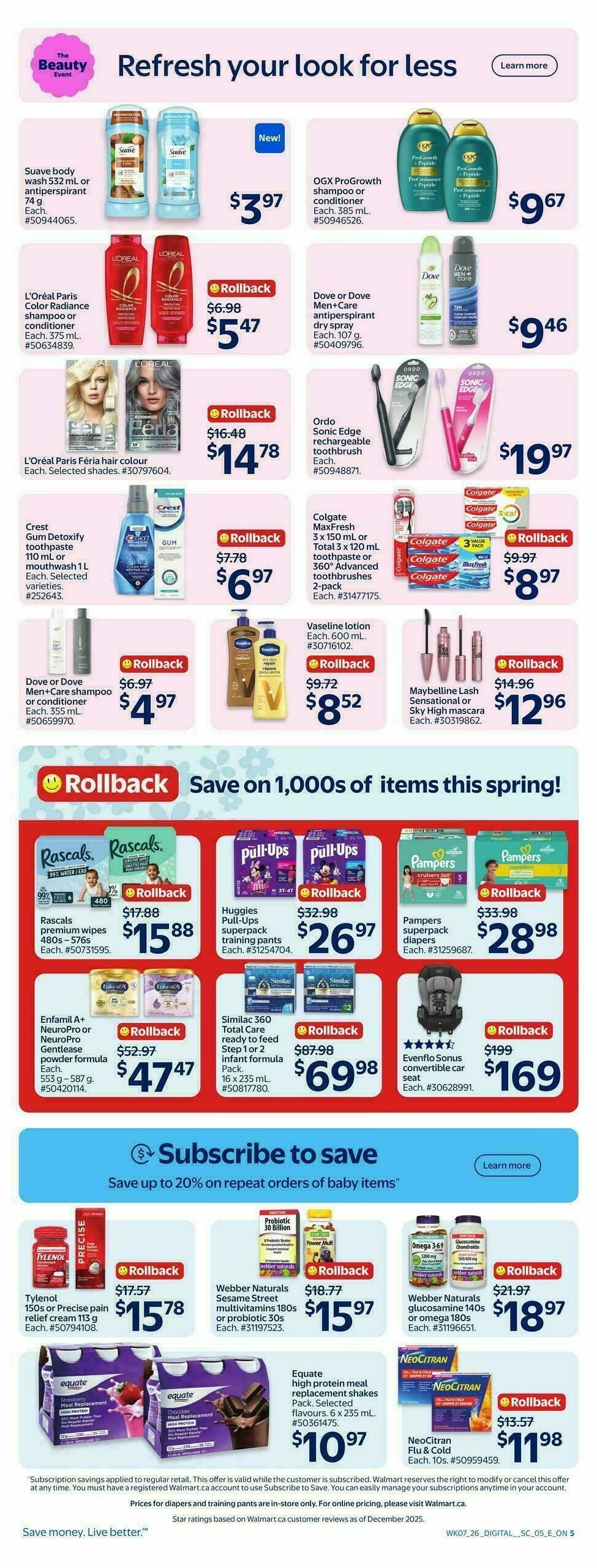 Walmart Flyer from March 12