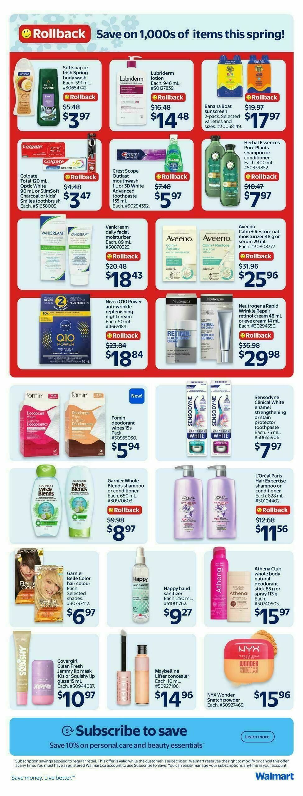 Walmart Flyer from March 12