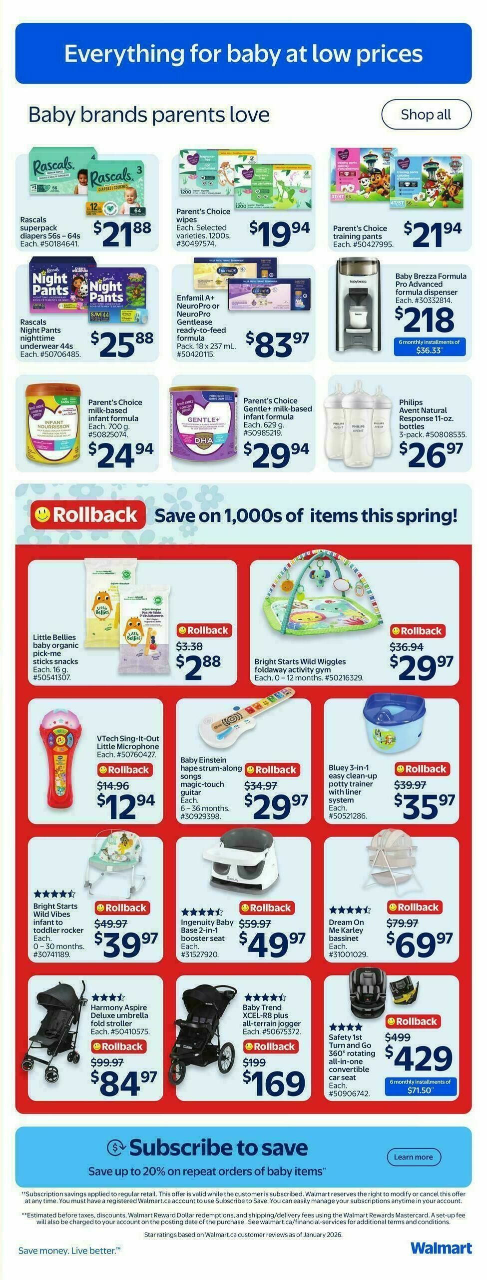 Walmart Flyer Flyer from March 19
