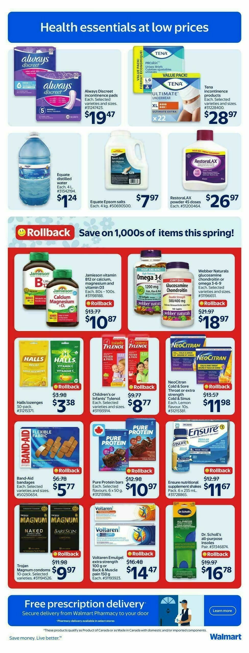 Walmart Flyer Flyer from March 19