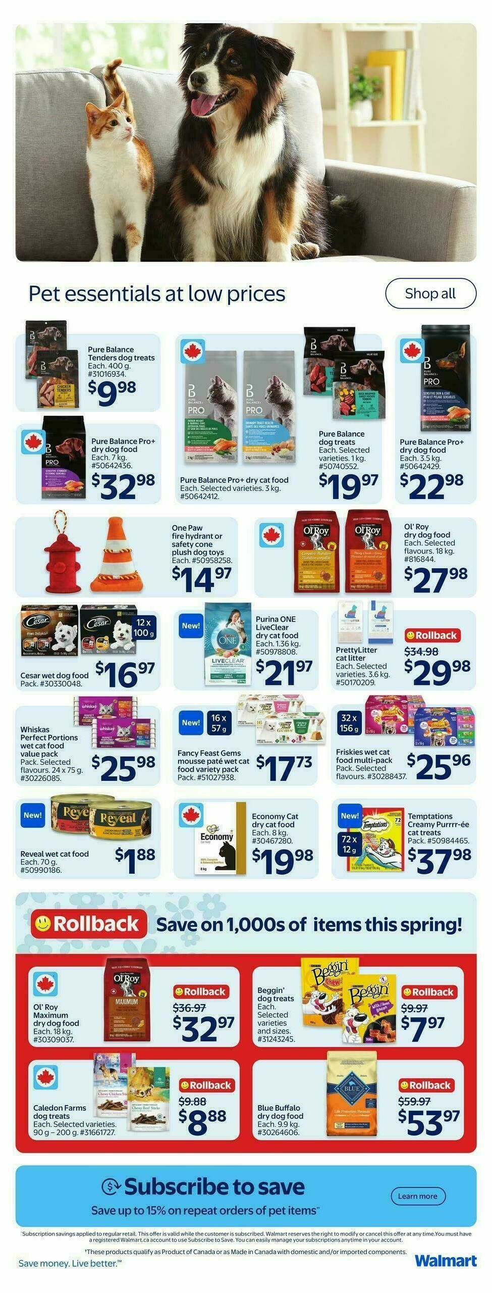 Walmart Flyer Flyer from March 19