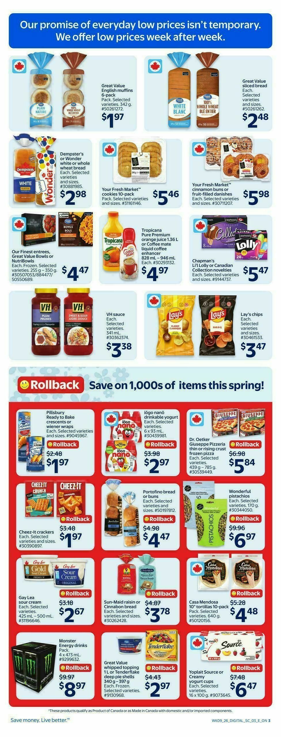 Walmart Flyer from March 26