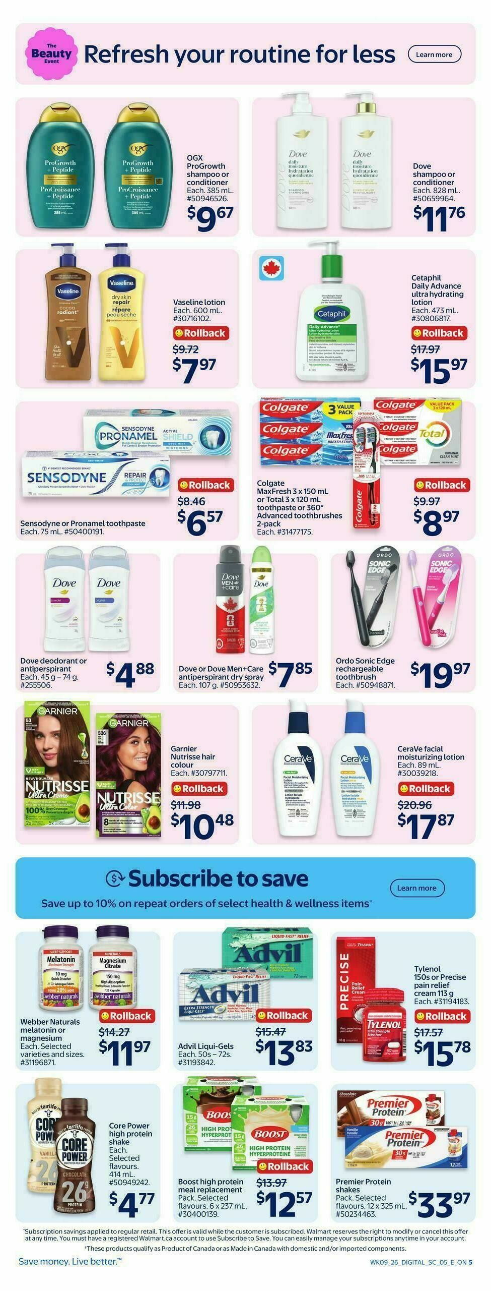 Walmart Flyer from March 26