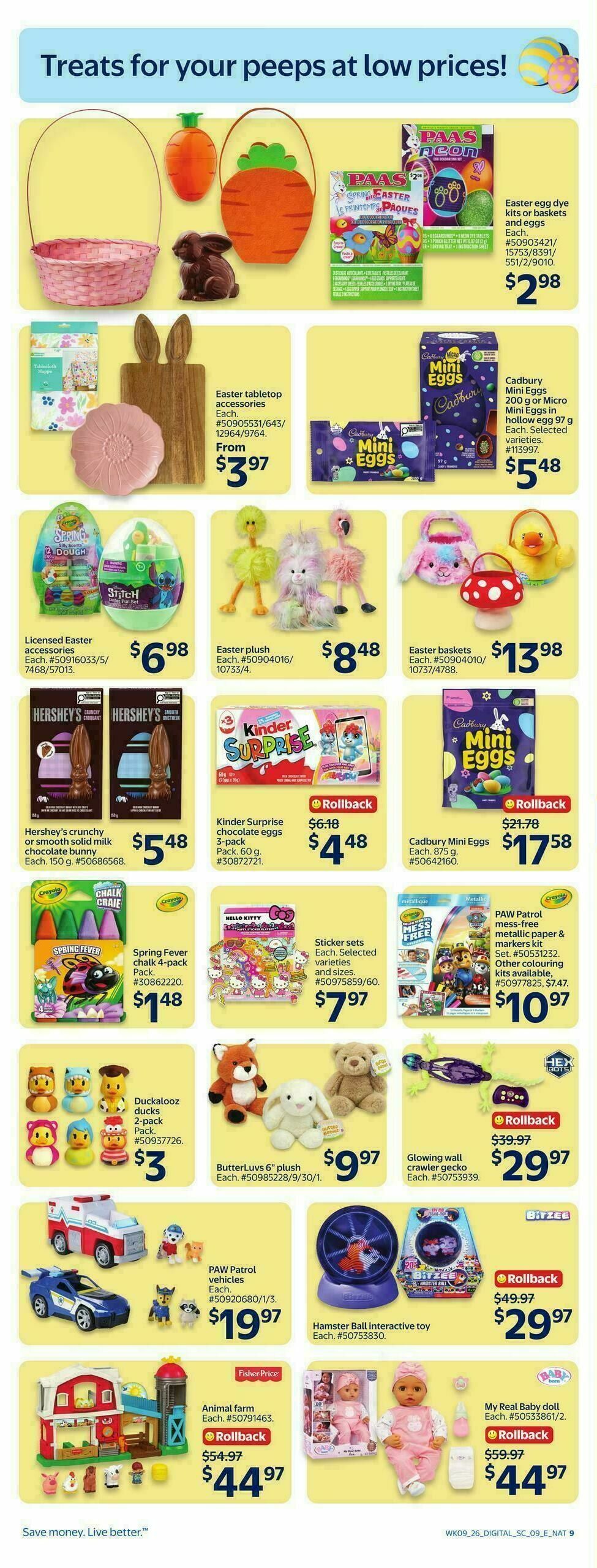 Walmart Flyer from March 26
