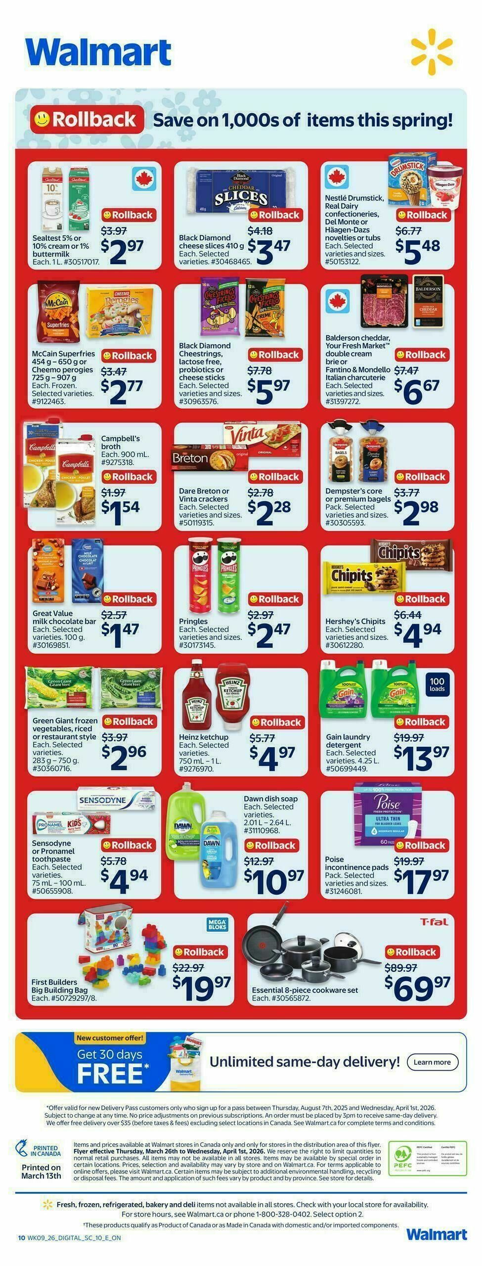 Walmart Flyer from March 26