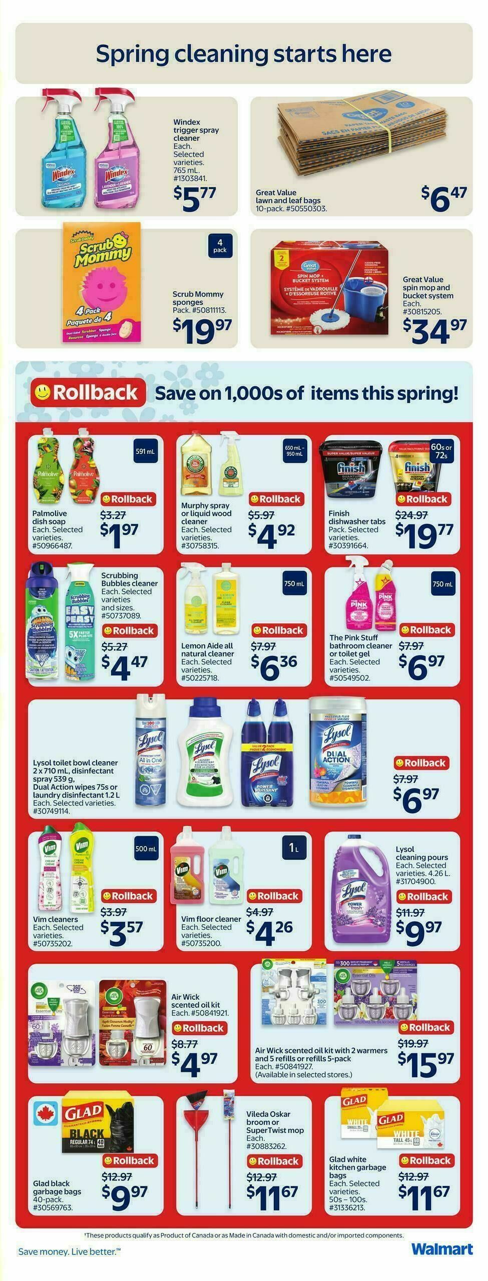 Walmart Flyer from March 26