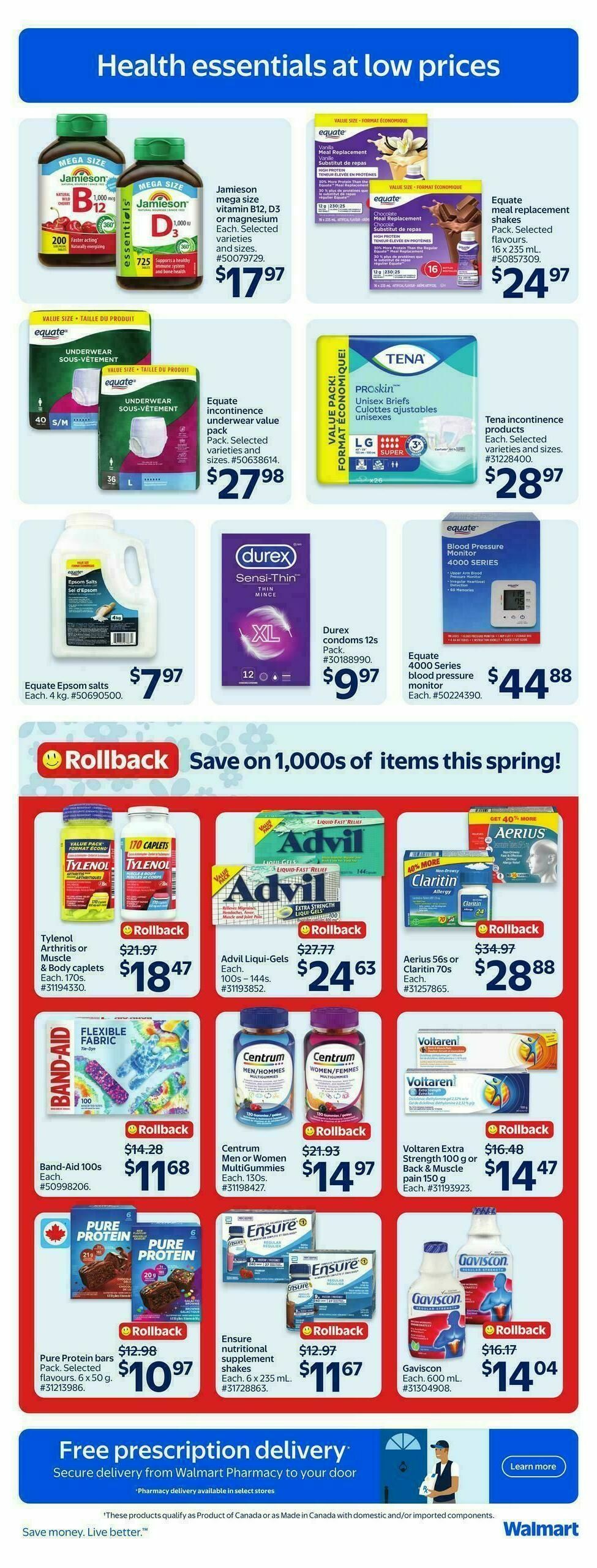 Walmart Flyer from March 26