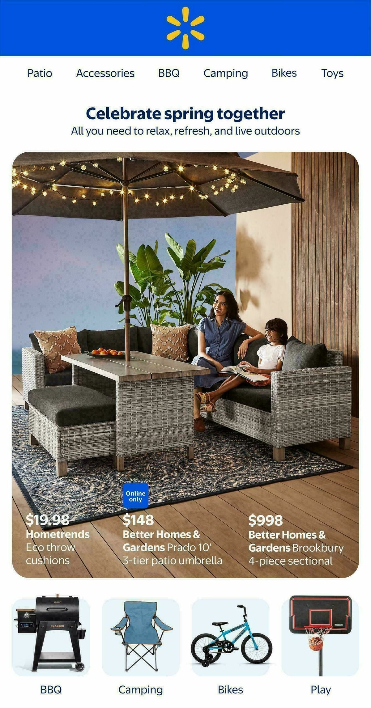 Walmart Outdoor Living Flyer from February 26