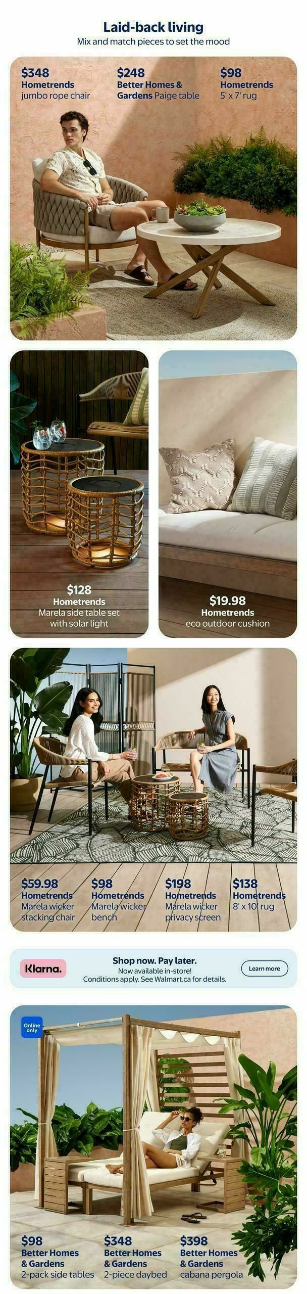 Walmart Outdoor Living Flyer from February 26