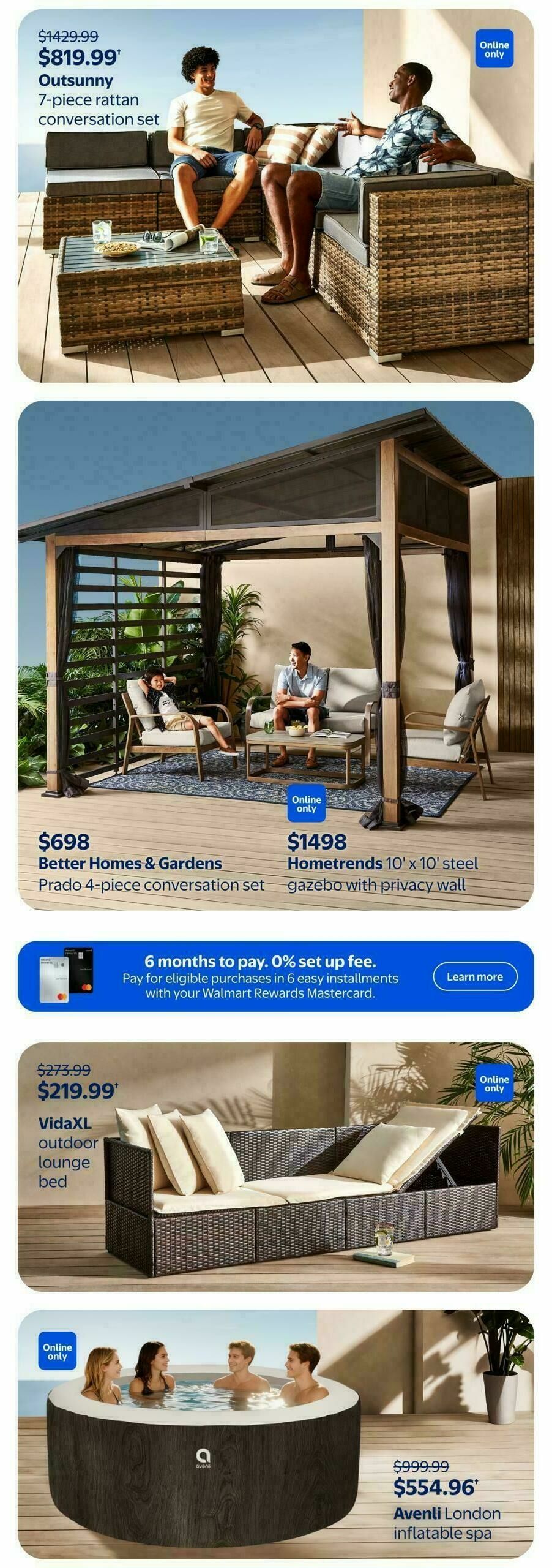 Walmart Outdoor Living Flyer from February 26