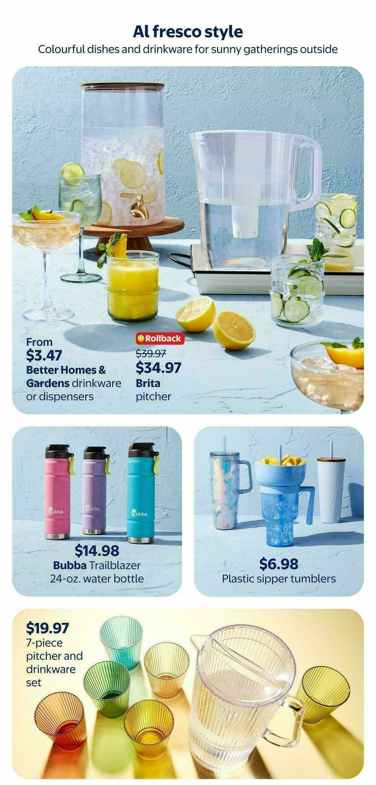 Walmart Spring Home Flyer from April 2