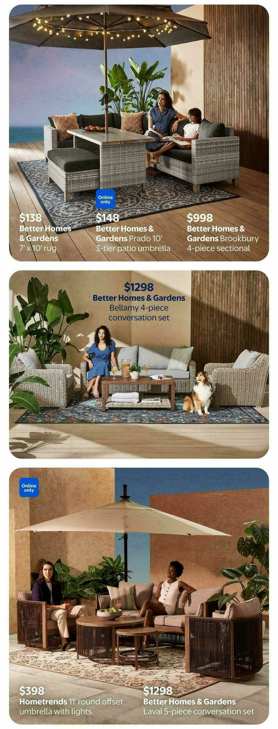 Walmart Spring Home Flyer from April 2