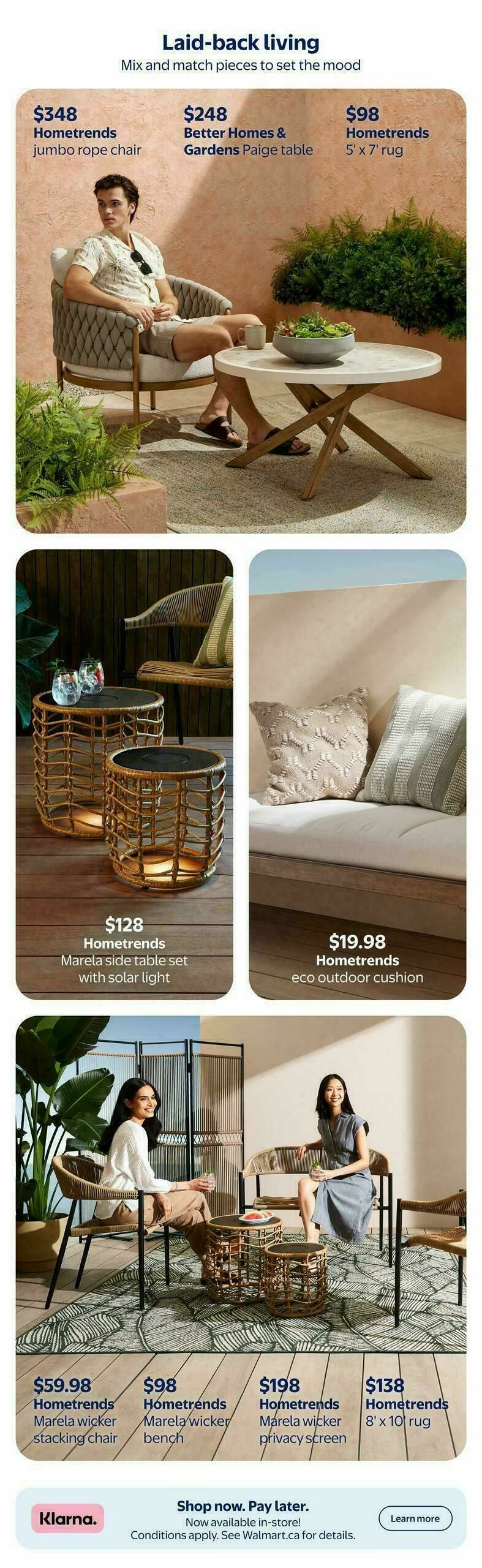 Walmart Spring Home Flyer from April 2