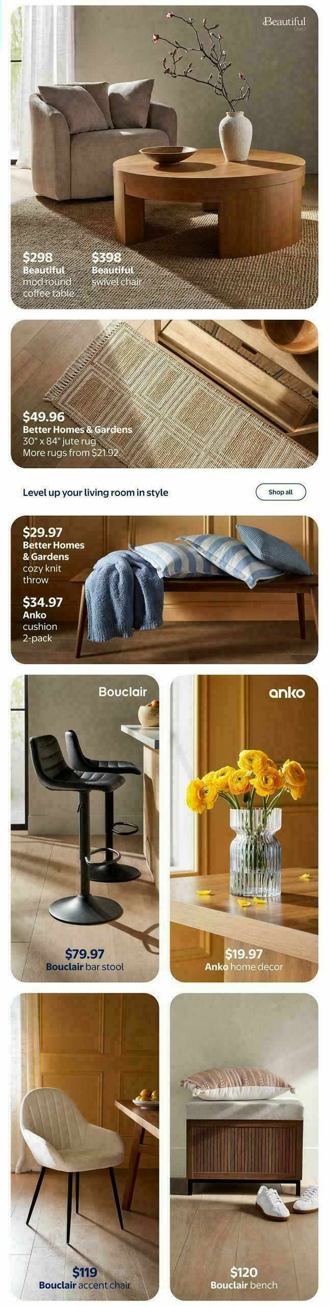 Walmart Spring Home Flyer from April 2