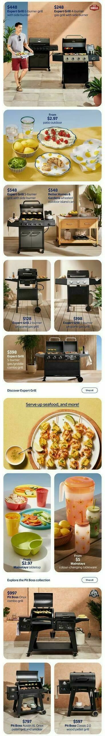 Walmart Spring Home Flyer from April 2