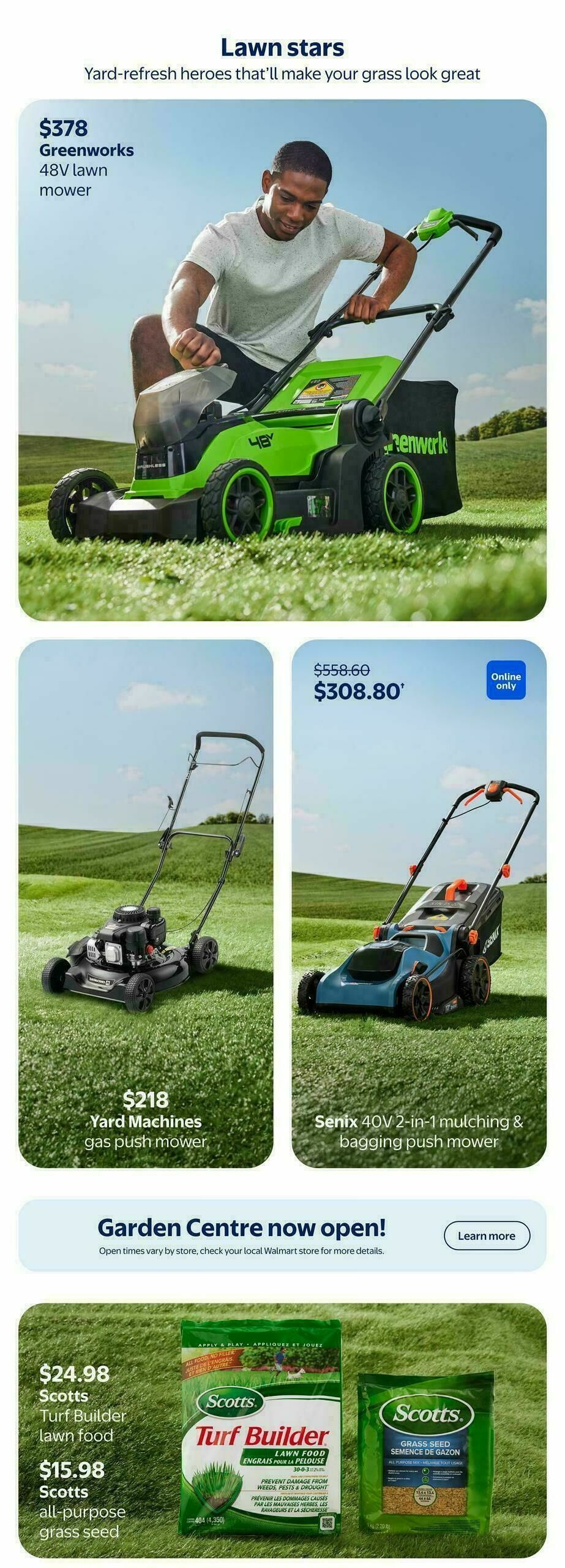 Walmart Spring Home Flyer from April 2