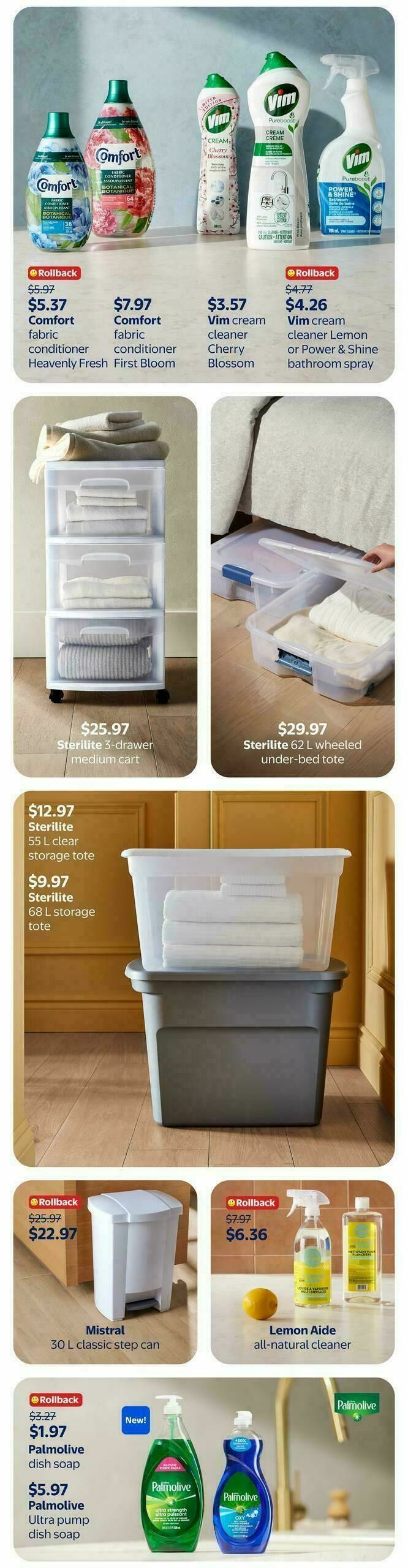 Walmart Spring Home Flyer from April 2