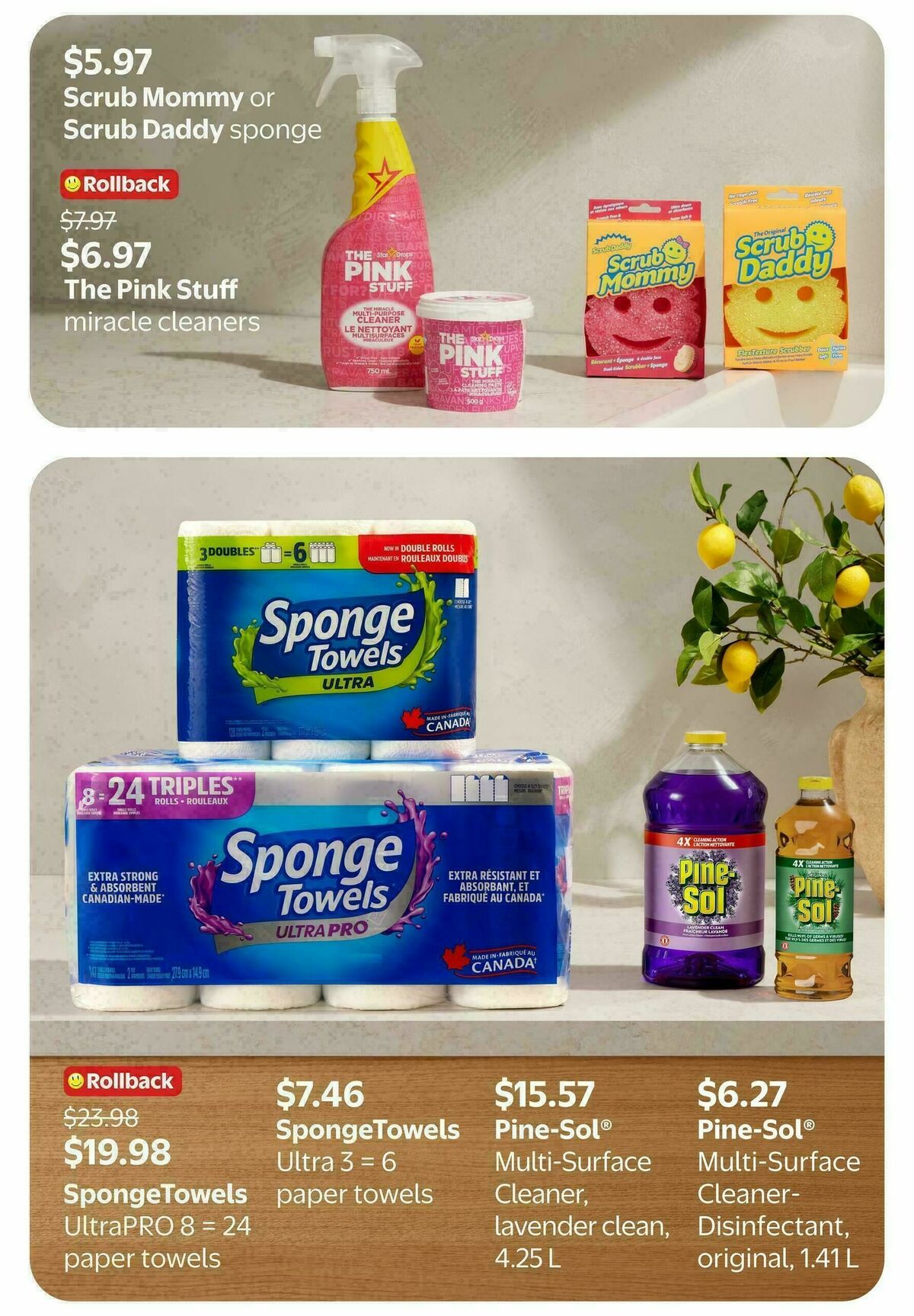 Walmart Spring Home Flyer from April 2