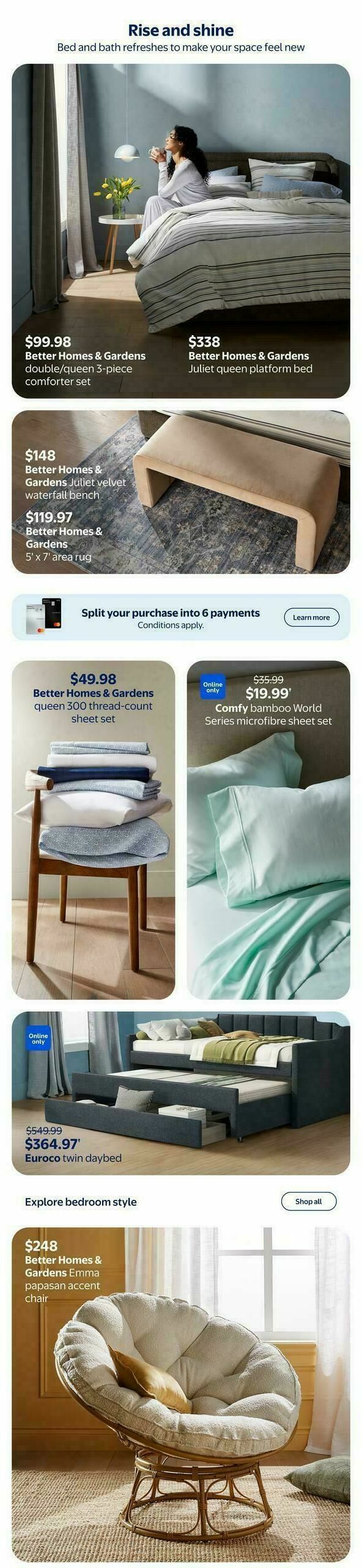 Walmart Spring Home Flyer from April 2