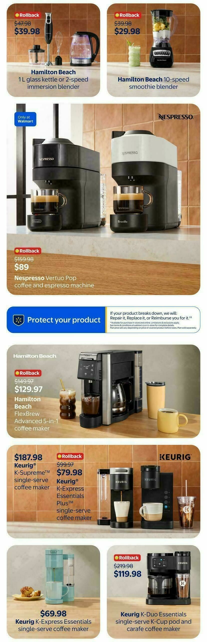 Walmart Spring Home Flyer from April 2