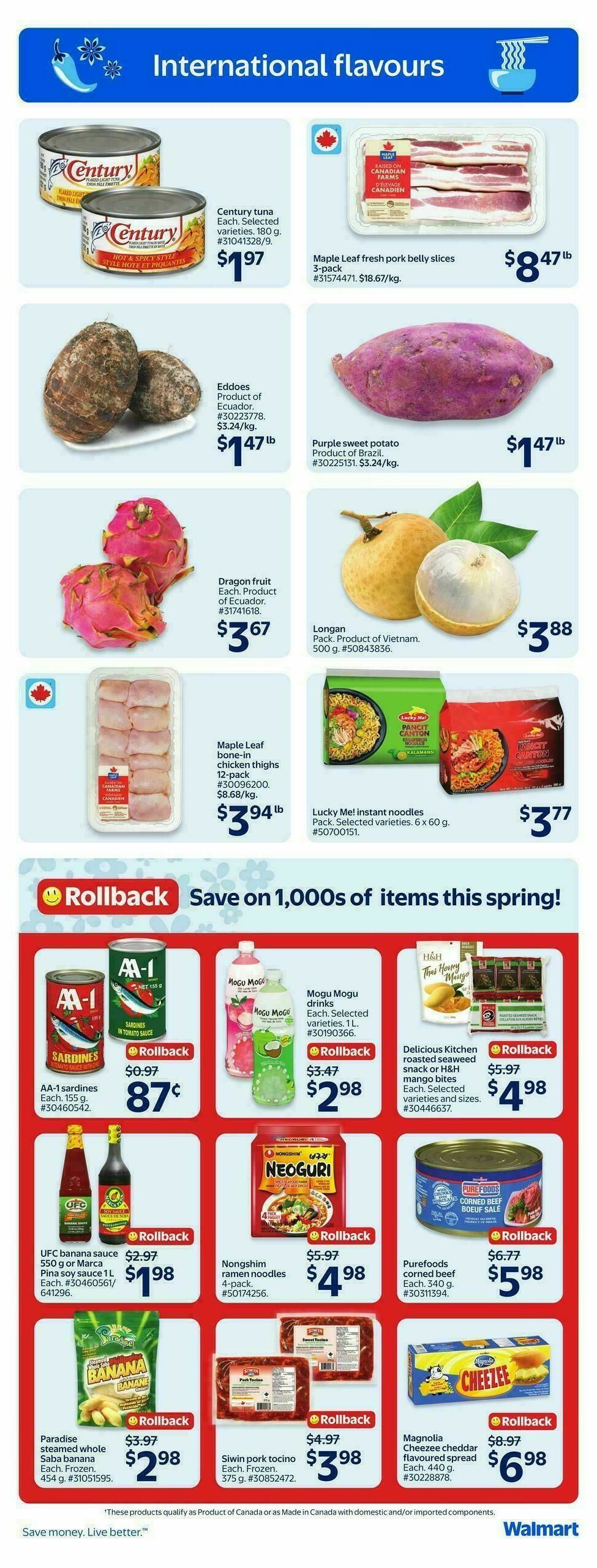 Walmart Flyer from April 2