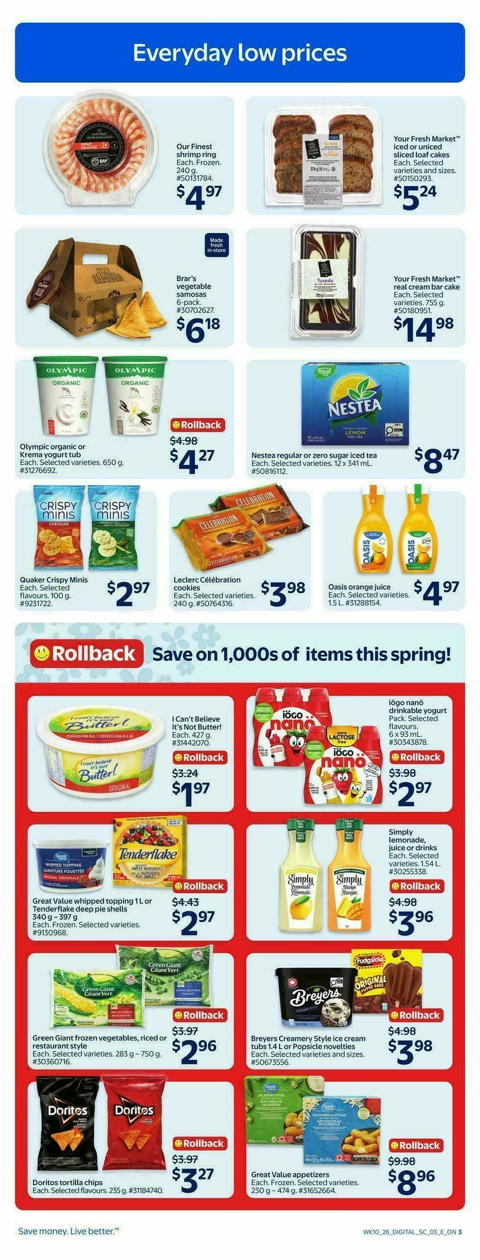 Walmart Flyer from April 2
